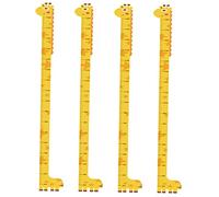 JOINPAYA 4 Pièces Toise Murale Pour Garçon Pour Fille Mesure Stickers Muraux Toise Décoration De Chambre Garçon Fille