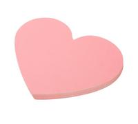 JOINPAYA 40 Cartes de Vœux de Cœur Rose 12 X 15 CM pour DIY Saint-Valentin Messages Personnalisés Décorations Murales Bloc-Notes Vierges pour Anniversaire et Mariage