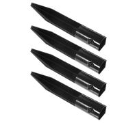 JOINPAYA 4pcs Piquets en Fer Renforcés pour Parasol de Jardin, Support Stable et Solide pour Éclairage Extérieur, Accessoires pour Lampes de Jardin et Ombrage en Plein Couleur Aléatoire
