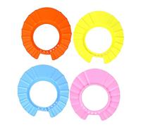 JOINPAYA 4pièces Bonnet De Bain Étanche Ajustable Pour Garçon Fille Lot De Casquettes De Shampooing Aléatoire Idéale Pour Garçons Et Filles