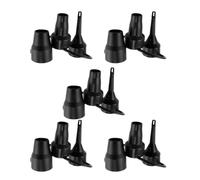 JOINPAYA 5 Ensembles Air Pump Nozzles for Inflatable Mattresses and Boats Portable Air Mattress Pump Adapters with Different Nozzles for Quick Inflation
