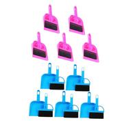 JOINPAYA 5 Ensembles Mini Balai et Pelle pour Cage Animaux Set Compact pour Outil de Nettoyage pour Reptiles Cochons Hamsters et Chinchillas