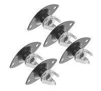 JOINPAYA 5 Pièces Accessoires De Connexion Pour Instruments De Musique Matériel De Guitare Jack De Guitare Électrique Black