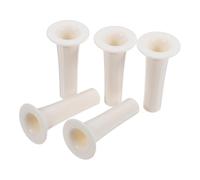 JOINPAYA 5 Pièces Embout de Paille pour Gobelet, Accessoire pour Tasse à Bec, Silicone Beige, , Détachable, Réutilisable, Facile à Nettoyer, pour Bouteille d'eau de Sport et Gobelet Grand