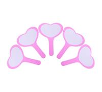 JOINPAYA 5 pièces Tableau Blanc Effaçable Forme de Cœur Planchette de Vote à Main pour Élèves Tableau de Score Simple et Pratique pour Concours et Juges Format