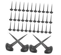 JOINPAYA 50 pièces Lot de Clous pour Ferrures de Chevaux Accessoires de Robustes pour Équipement Clous Miniatures pour Fixation Facile et Stabilité