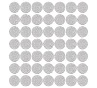 JOINPAYA 50 Pièces Pastilles de Diffuseur D’arôme en Fibre Coton, Argenté | Recharge Facile, Usage Polyvalent, Conserve les Huiles Essentielles, Fragrance Continue