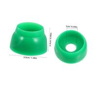JOINPAYA 50 Pièces Protège-écrous Plastique pour Aires de Jeux Caches Boulons de Sécurité pour Équipements de Terrain de Jeu Protection Rapide et Compatible pour Garçon Fille
