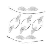 JOINPAYA 5ensembles Fixations Antibasculement Pour Meubles Sangles De Sécurité Pour Ancrages Anti-tip Kit De Pour Armoire Commode Et Étagère Faciles à Installer Inclus Dispositifs De