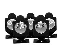 JOINPAYA 5pièces Cible Entraînement Métal pour Fléchettes Jeu De Précision pour Adultes pour Exercice Extérieur Divertissement Familial