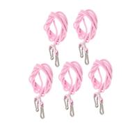 JOINPAYA 5pièces Moufles pour Garçon Fille avec Cordon Gants pour Hiver Mitaines Anti-Perte Rose Et pour Tout-Petits