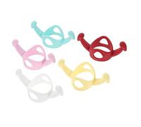 JOINPAYA 5pièces Poignées De Biberon Antidérapantes Lot De Coloris Mélangés Pour Transition Facile Du Biberon Au Accessoires Pratiques