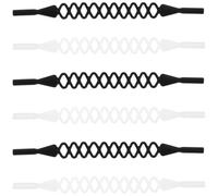 JOINPAYA 6 Pièces Cordons de Lunettes Antidérapants en Silicone | Installation Simple, Résistant à L’usure, Maintien Léger pour Usage Sportif et Aquatique