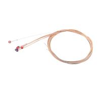 JOINPAYA 6 Pièces Jeu de Cordes de Remplacement pour Guitare Folk Alliage Métallique Cordes Acoustiques Durables pour Musiciens Sonorité Claire et Stable Adapté Aux Guitares Acoustiques et