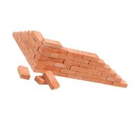 JOINPAYA 60 pièces for DIY Table Landscaping and Dollhouse Decoration Realistic Bricks for Micro Landscape Building and Model Construction
