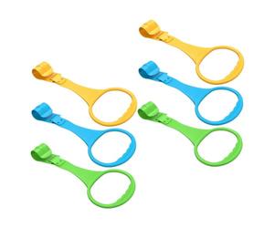 JOINPAYA 6pièces Anneaux De Tirage Pour Garçon Fille Outils Assistance Marche Stabilisation Pour Berceau Aide Développement Force Des Bras Installation Facile