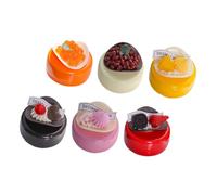 JOINPAYA 6pièces Modèle De Gâteau Artificiel Réaliste De Décoration De Dessert pour Photographie Et Vitrines Accessoires De Fête Et Événements Simulation Hautement Réaliste