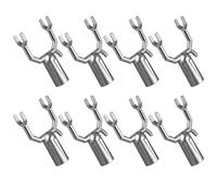 JOINPAYA 8 Pièces Fourche de Support en Alliage D'aluminium pour Branches D'arbres Fruitiers, Outil Multifonctionnel de Jardinage pour Stabiliser et Protéger Les Branches
