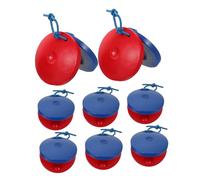 JOINPAYA 8 pièces Instruments de Percussion Bois pour Garçon Fille Mini Ergonomiques pour Développement Motricité et Initiation Musicale Jouets Rythmiques pour Éducation Préscolaire et