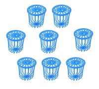 JOINPAYA 8 pièces Panier Plastique pour Oiseaux Rangement Fruits Légumes pour Perroquets et Petits Oiseaux Cage Panier Alimentaire Léger et Sécurisé pour Perroquets Perruches
