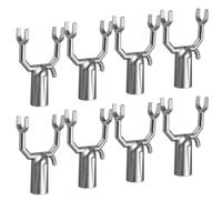 JOINPAYA 8 Pièces Support de Branches Arbre Fruitier en Alliage D'aluminium Argenté, Multi-Fonctionnel pour Jardinage et Vignobles, Résistant la Pression et Adapté aux Branches de
