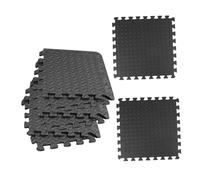JOINPAYA 8 Pièces Tapis de Gym Puzzles Éva Antidérapants Interlocking pour Entraînement et Jeux Tapis de Fitness