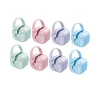 JOINPAYA 8pièces Boîte De Rangement Pour Tétines Portable Étui Organisateur De Tétines Pour Conteneur De Voyage Pratique