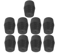 JOINPAYA 9pcs Protège-pieds pour Support de Guitare Noir en Caoutchouc Antidérapant Prise Stable pour Accessoires D'instrument Portables