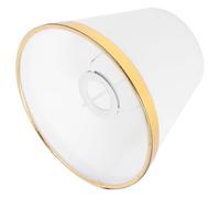 JOINPAYA Abat-jour en Tissu Blanc Cylindrique 1 Pièce, Accessoire Lumineux pour Lampe de Table et Lampe de Chevet, Remplacement Compact pour Salon et Chambre, Couvre-lampe Résistant