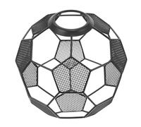 JOINPAYA Abat-jour vintage en fer avec forme ballon de football, trou 4,2 CM, style moderne pour bar et événements sociaux, protection contre l'éblouissement