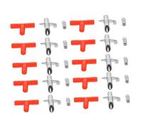 JOINPAYA Abreuvoir pour Lapin Buveur Automatique Métal Et Plastique 30 Pièces pour Cage à Lapin Équipement D'abreuvement Ferme Design à Ressort Pratique