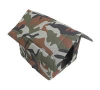 JOINPAYA Abri Chat Extérieur Petit Camouflage Nichoir Surélevé Imperméable et Refuge Chauffant pour Animaux Hiver Protection Confortable pour et Chiens Petits Aux Intempéries
