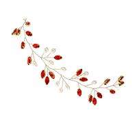 JOINPAYA Accessoire Cheveux Mariage en Perles et Strass, Vigne Capillaire pour Coiffure de Mariée, pour Soirée et Événement Spécial