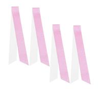 JOINPAYA Accessoires De Fête 4 Pièces Écharpe À Paillettes Écharpe De Nuptiale Écharpe De Future Mariée Écharpe D'enterrement De Vie De Jeune Fille Écharpe De Remise De Diplôme Décor