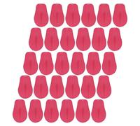 JOINPAYA Accessoires de Langue de Poupée Mini 30 Pcs 13x8 Mm en Plastique Robuste pour Bricolage Poupées Chien DIY Décoration Artisanale Charmante
