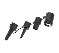 JOINPAYA Adaptateur en Nylon Noir Compact et Portable Embouts de Pompe Multifonctions de Pompe à Air pour Matelas Gonflable et Objets Gonflables pour Usage Polyvalent