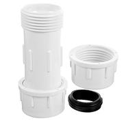 JOINPAYA Adaptateur PVC Rapide 32mm pour Raccords d'eau en PVC, Usage Jardin Et Irrigation, Connecteur Fileté Froide Clapet Anti-Retour