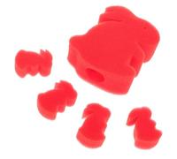 JOINPAYA Adorable Éponge Lapin Gadget Éponge Rouge Accessoire De Fête Accessoires De Conjuration