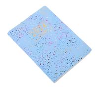 JOINPAYA Agenda de Poche Mensuel 2024 A7 Carnet de Notes Mini Bleu Irisé Organiseur Scolaire et Familial Planificateur Portable Compact pour Gestion du Temps et Prises de Notes