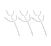 JOINPAYA Armature Complète pour Poupée à Monter Soi-Même 3 Pièces Articulations de Membres en Plastique 20Mm Tête Rotative pour Fabrication d'ours en Peluche et Activités Créatives