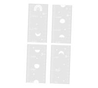JOINPAYA Autocollant De Hauteur De Miroir Pour Mur Tableau De Croissance Pour Enfants Décoration De Chambre Denfant