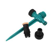 JOINPAYA Automatique Arroseur en Plastique Abs Vert, Support D'arroseur, Base D'arroseur pour Relier Plusieurs Arroseurs, Agriculture et Patio