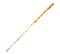 JOINPAYA Baguettes de Sourcier en Cuivre, Outil Portable pour Exploration de Trésors Rotation Flexible, pour Localisation D'objets Perdus