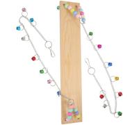 JOINPAYA Balançoire Bois pour Poules Équilibre Robuste Accessoire Poulailler pour Coqs Poules Poussins