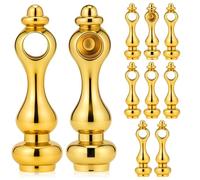 JOINPAYA Balustres Décoratifs et Design Élégant Installation Facile et 10pcs en Métal Trou de 0,6cm Décoration D'hôtel, Meubles Chariots de Service