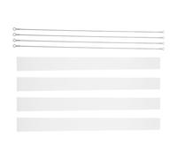 JOINPAYA Bandes Chauffantes de Remplacement pour Machine à Sceller 400 Mm, Kit de Réparation 4 Pièces, Élément Chauffant Industriel Résistant la Chaleur, Compatible Scelleuse Thermique