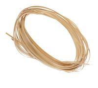 JOINPAYA Bandes de Vannerie en Bambou Naturel 7 Bandes Roulées 3 MM X 04 MM X 21 M pour Fournitures de Vannerie Matériel de Tissage et Loisirs Créatifs pour Réparation et Artisanat