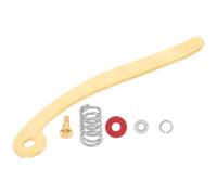 JOINPAYA Barre de Métallique pour Guitare Électrique, Accessoire de Chevalet de Guitare, Levier de Compatible, Pièce de Rechange pour Système de Trémolo, Usage Professionnel, Couleur Or