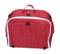JOINPAYA Bassinette De Voyage Pliable Et pour Garçon Fille avec De Transport Système De Et Auvent Couleur Rouge