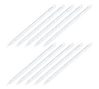 JOINPAYA Bâtonnets de Manucure pour Cuticules en Plastique Bleu, 100 Pièces, Repousse-cuticules Précis et Portable pour Salons de Manucure et Soins des Ongles Mobiles